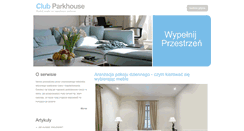 Desktop Screenshot of club-parkhouse.de